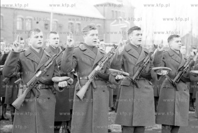 Przysiega zolnierzy Ludowego Wojska Polskiego tzw....