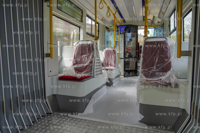 Zajezdnia Wrzeszcz. 12 z 15 tramwajów Pesa Jazz Duo...