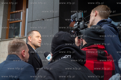 Budynek NSZZ Solidarność w Gdańsku. Uroczystość...