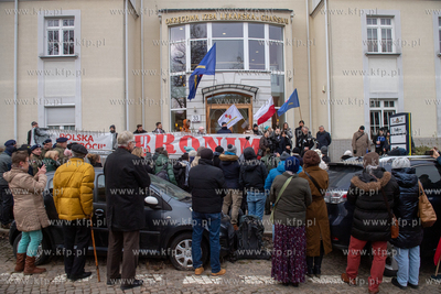 Protest przed Okręgowym Sądem Lekarskim w Gdańsku,...