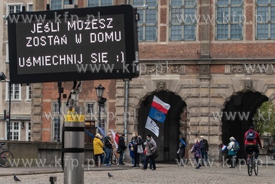 Gdańsk. 16. rocznica wejścia Polski do Unii Europejskiej....
