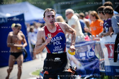 Gdynia. Bulwar nadmorski. Mistrzostwa Polski w Aquatlonie,...