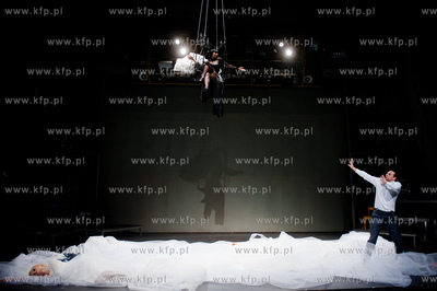 Gdansk. Teatr Wybrzeze. Proba do spektaklu pt Nie -...