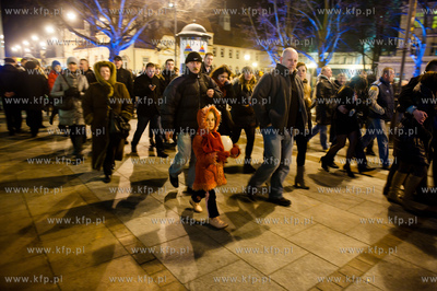Mieszkancy Sopotu swietuja nadejscie nowego roku. 01.01.2012...