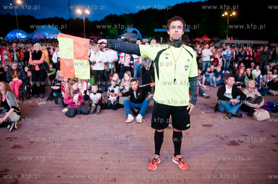 Gdansk. Fanzone - Strefa Kibica. Relacja meczu Mistrzostw...