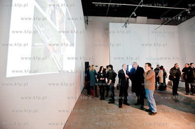 Gdansk. Centrum Sztuki Wspolczesnej Laznia. Wernisaz...