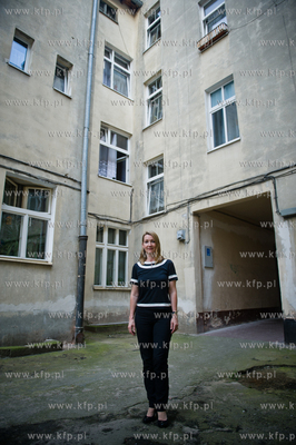 Gdansk. Wrzeszcz. Dr. Aleksandra Richie, autorka ksiazki...