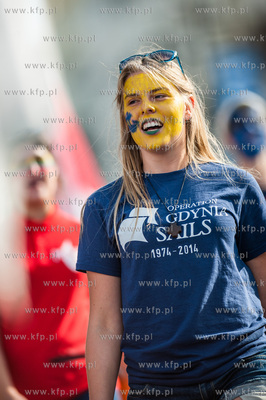 Gdynia. Operacja Zagle Gdyni 2014.
Nz parada uliczna...