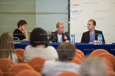 Gdynia. 39 Festiwal Filmowy w Gdyni. Spotkanie z Lukaszem...