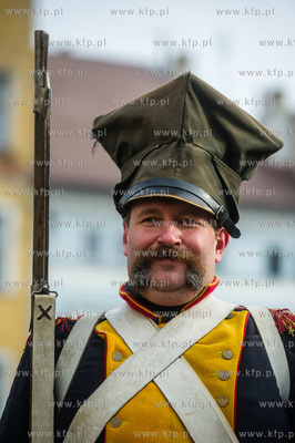 Tczew. Plac Hallera. Piata inscenizacja historyczna...