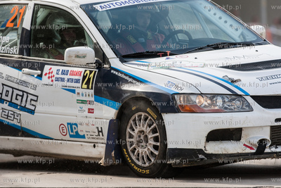 Gdansk. 12 Rajd Gdansk Castrol Inter Cars 2016, bedacy...