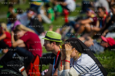 Gdańsk. Plac Zebrań Ludowych. Światowe Dni Młodzieży...