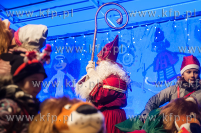 Gdańsk. Coroczne przywitanie Świętego Mikołaja...