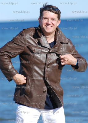 Aktor Grzeorz Gzyl na sopockiej plazy
09.09.2006
Fot.....