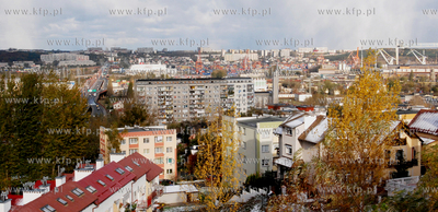 Panorama Gdyni. Nz. Dzielnica Grabowek02.11.2006Fot....
