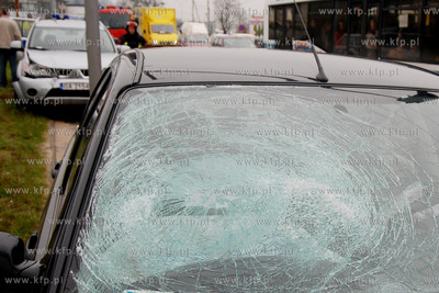 Rumia. Droga Krajowa nr 6. Ok. godz. 8. rano na wysokosci...