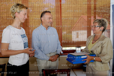 Dzisiaj w Gdyni - Orlowie, niemal u stop klifu - Prezydent...