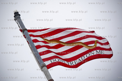 Zatoka Gdanska. Okret Marynarki Wojennej USA, USS RAMAGE...