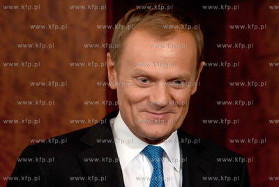 Grand Hotel w Sopocie. Na zaproszenie premiera Donalda...