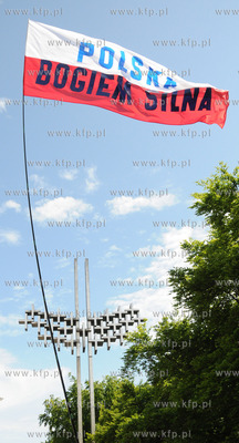 Po mszy w intencji ojczyzny z kosciola OO Redemptorystow...