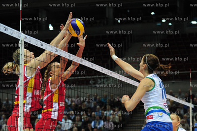 Hala Ergo Arena w Sopocie. Mecz Ligi Mistrzyn Atom...