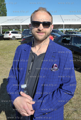 Sopot. Hipodrom. Zawody CSIO. Zaproszeni goscie. Nz...