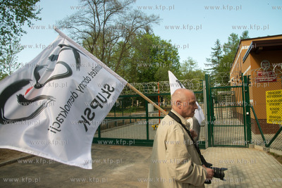 Redzikowo. Protest mieszkancow przeciwko budowie tarczy.
13.05.2016
Fot....
