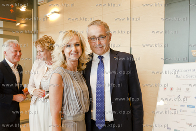 Gdansk. Amber Expo. IX  charytatywny Bal z Sercem Fundacji...