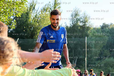 Prezentacja piłkarzy Arki Gdynia na Górce przy ul...