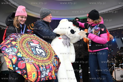 34 Finał WOŚP w Sopocie. Sopot. Nz Magdalena Czarzyńska-Jachim...