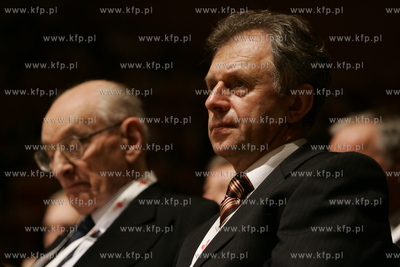 Gdansk, sala koncertowa Filharmonii Baltyckiej. Konferencja...