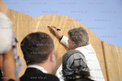 GDAŃSK, FESTIWAL GWIAZD  2008.  Na sopockiej plazy...