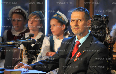 Profesor Jerzy Samp otrzymal medal Gloria Artis. 26.05.2009...