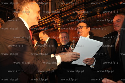 XV Final wyborow Pomorski Biznesmen Roku2008 w gdanskim...