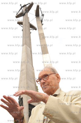 Ennio Morricone dzien przed koncertem w Gdansku na...