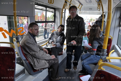 Festyn Komunikacyjny na petli tramwajowej w Gdansku...