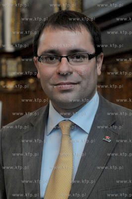 Gdansk, Dwor Artusa. Prezentacja przyszlych radnych...