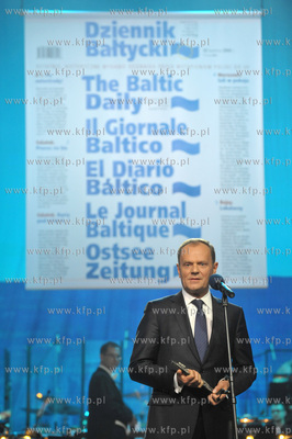 Uroczystosc 70 lecia Dziennika Baltyckiego odbyla sie...