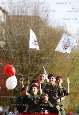 Gdansk. Dzien Niepodleglosci. Parada.
11.11.2008
fot....