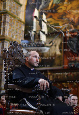 Gdansk. Dwor Artusa. Uroczysta sesja Rady Miasta ,...