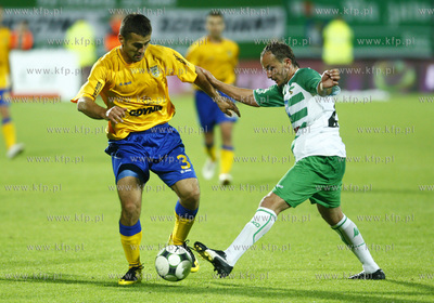 Gdansk. Meczo mistrzostwo Ekstraklasy. Lechia Gdansk...