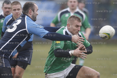 Sopot. Ekstraliga  rugby. Ogniwo Sopot vs. Lechia Gdansk.
06.11.2010
fot....