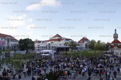 Plac przyjaciol Sopotu. Plenerowy koncert Muzyka Europy...