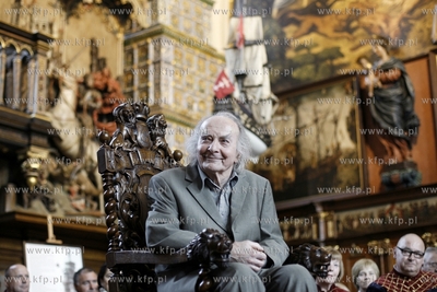 Gdańsk, Dwór Artusa. Uroczysta sesja Rady Miasta...