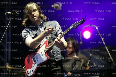 Gdansk. Plac Zebran Ludowych. Strefa Kibica. Koncert...