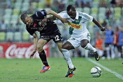 Gdansk. PGE Arena. Mecz o mistrzostwo Ekstraklasy Lechia...