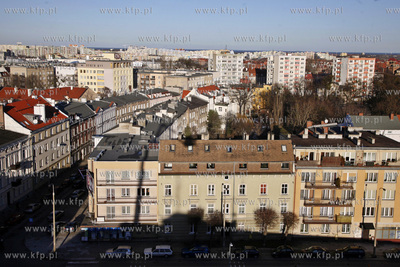 Gdansk Wrzeszcz.Ul. Jesionowa i Partyzantow. 28.12.2012...