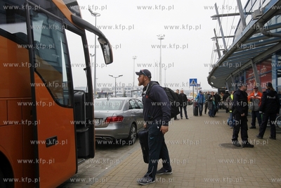 Port lotniczy im. Lecha Walesy w Rebiechowie. Przylot...