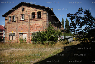 Budynki starej zajezdni tramwajowej w Gdansku Oliwie.
07.08.2014
fot....