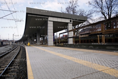 Budowa przystanu SKM Srodmiescie. 09.12.2014 fot. Krzysztof...